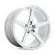 Cerchi in lega OHM OHM AMP wheel 21x10.5 5X120 64.15 ET30, Silver machined | race-shop.it
