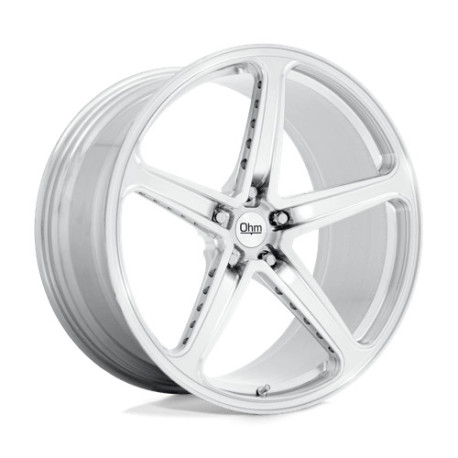 Cerchi in lega OHM OHM AMP wheel 21x10.5 5X120 64.15 ET30, Silver machined | race-shop.it