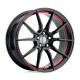 Cerchi in lega Performance Replicas Performance Replicas PR193 wheel 17x9 5X114.3 70.7 ET24, Gloss black | race-shop.it