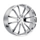 Cerchi in lega Status Status GOLIATH wheel 24x9.5 5X139.7 112.1 ET15, Chrome | race-shop.it