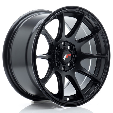 Cerchi in lega Japan Racing JR11 15x8 ET25 4x100/108 Opaco Nero | race-shop.it