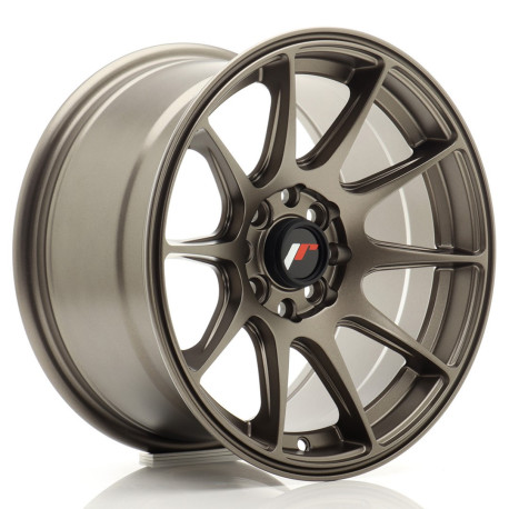 Cerchi in lega Japan Racing JR11 15x8 ET25 4x100/114 Opaco Bronzo | race-shop.it