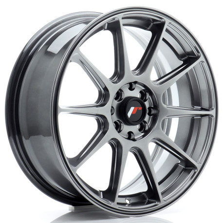 Cerchi in lega Japan Racing JR11 17x7 ET35 5x112/114,3 Hyper Nero | race-shop.it