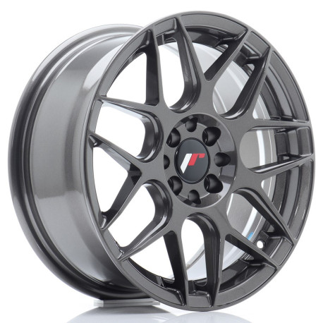 Cerchi in lega Japan Racing JR18 16x7 ET25 4x108 Hyper Grigio | race-shop.it