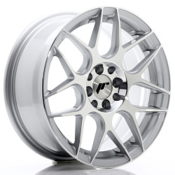 Japan Racing JR18 16x7 ET25 4x108 Argentato lavorato