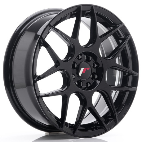 Cerchi in lega Japan Racing JR18 17x7 ET40 4x100/108 Nero lucido | race-shop.it