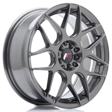 Cerchi in lega Japan Racing JR18 17x7 ET40 4x100/108 Hyper Grigio | race-shop.it