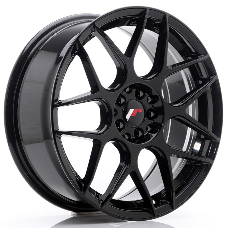 Cerchi in lega Japan Racing JR18 18x7,5 ET35 5x100/120 Nero lucido | race-shop.it