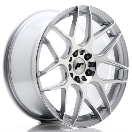 Cerchi in lega Japan Racing JR18 18x8,5 ET35 5x100/120 Argentato lavorato | race-shop.it