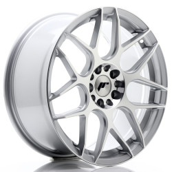 Japan Racing JR18 18x8,5 ET45 5x112/114 Argentato lavorato