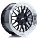 Cerchi in lega Japan Racing JR23 17x8 ET35 5x100 Nero lucido con bordo lavorato | race-shop.it