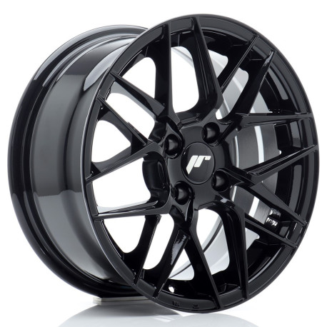 Cerchi in lega Japan Racing JR28 15x7 ET25 4x100 Nero lucido | race-shop.it