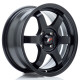 Cerchi in lega Japan Racing JR3 15x7 ET40 4x100 Opaco Nero | race-shop.it