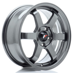 Japan Racing JR3 16x7 ET40 4x100 Gun Metal