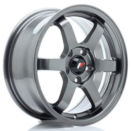 Cerchi in lega Japan Racing JR3 16x7 ET40 5x114,3 Gun Metal | race-shop.it