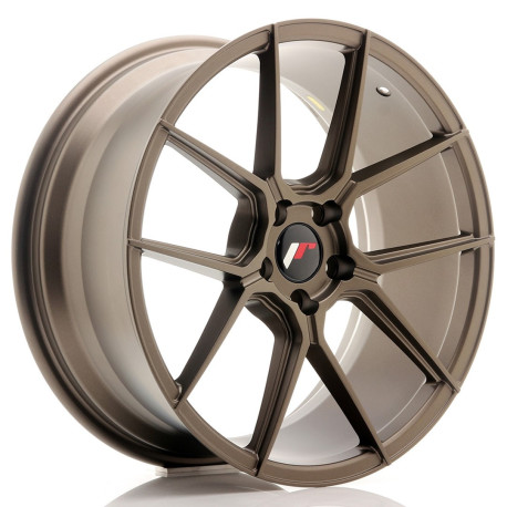 Cerchi in lega Japan Racing JR30 19x8,5 ET40 5x114,3 Opaco Bronzo | race-shop.it
