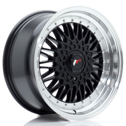 Japan Racing JR9 17x8,5 ET20 5x112/120 Nero lucido con bordo lavorato