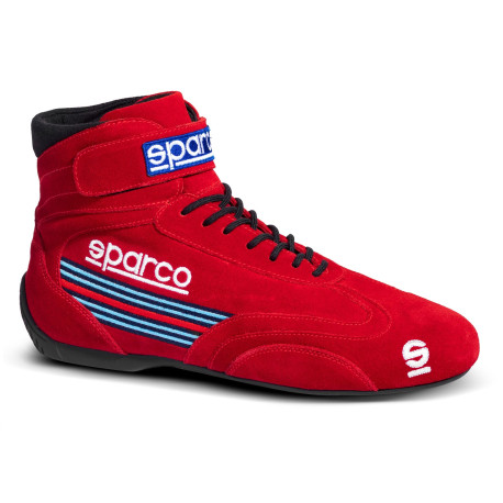 Scarpe Sparco TOP Martini Racing shoes with FIA, RED | race-shop.it