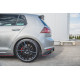 Body kit e accessori visivi MAXTON DESIGN Racing Durability splitter laterali posteriori per VW Golf 7 GTI, nero-rosso, V1 | race-shop.it