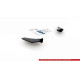 Body kit e accessori visivi MAXTON DESIGN Racing Durability splitter laterali posteriori per VW Golf 7 GTI, nero-rosso, V1 | race-shop.it