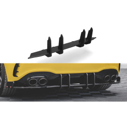 MAXTON DESIGN Street Pro diffusore posteriore per Mercedes-AMG A45 S Aero Pack W177, nero