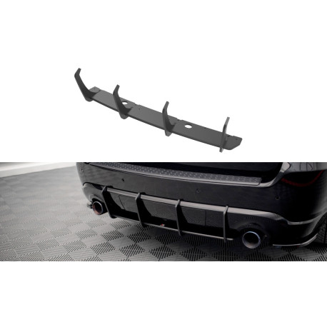 Body kit e accessori visivi MAXTON DESIGN Street Pro diffusore posteriore per Dodge Durango RT Mk3, nero, V2 | race-shop.it