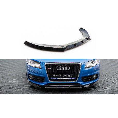 Body kit e accessori visivi Front Splitter V4 Audi S4 / A4 S-Line B8 | race-shop.it