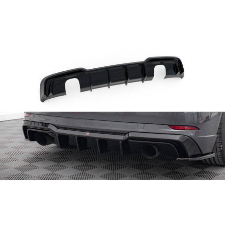 Body kit e accessori visivi Diffusore posteriore Audi A3 S-Line Sportback 8V Facelift (Versione con terminali singoli su entrambi i lati) | race-shop.it