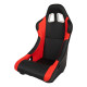 Sedili sportivi senza approvazione FIA RACING SEAT BASIC PVC black-red | race-shop.it
