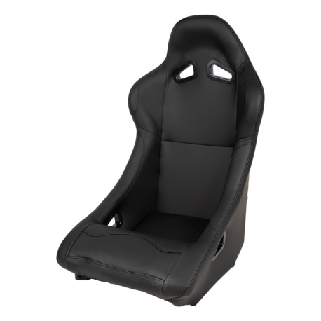 Sedili sportivi senza approvazione FIA SEDILE DA CORSA BASIC PVC nero | race-shop.it