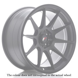 Japan Racing JR11 17x8 ET20-35 5H BLANK Nero lucido