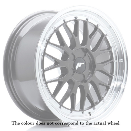 Cerchi in lega Japan Racing JR23 17x8 ET20-45 4H BLANK Hyper Argentato con bordo lavorato | race-shop.it