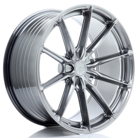 Cerchi in lega Japan Racing JR37 21x10,5 ET10-46 5H BLANK Hyper Nero | race-shop.it