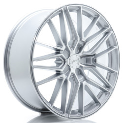 Japan Racing JR38 21x9 ET10-52 5H BLANK Argentato Lavorato