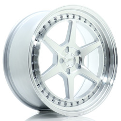 Japan Racing JR43 19x8,5 ET15-35 5H BLANK Silver w/Machined Face