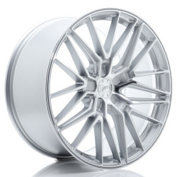 Japan Racing JR38 21x9,5 ET0-35 5H BLANK Argentato Lavorato