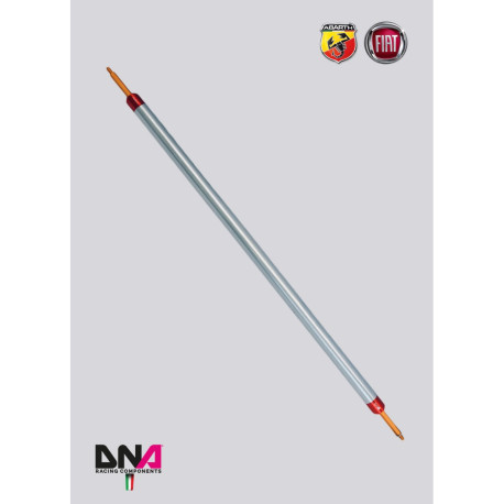 Strutbars (montanti) DNA RACING four-seater rear strut bar without tie rods kit for FIAT ABARTH 500 EU (2008-) | race-shop.it