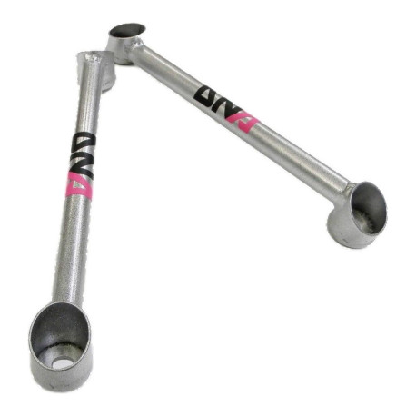Strutbars (montanti) DNA RACING front lateral subframe tie rods kit for FIAT ABARTH 500 EU (2008-) | race-shop.it