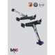 Fiat DNA RACING front adjustable suspension arms kit for FIAT GRANDE PUNTO/ABARTH INCL. (2005 - 2012) | race-shop.it