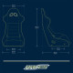 Sedili sportivi senza approvazione FIA RACES Trackmaster sport seduta, nero | race-shop.it