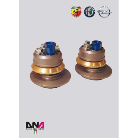 Piastre di campanatura (Camber) DNA RACING top mount coilover kit for OPEL CORSA E (2015-) | race-shop.it