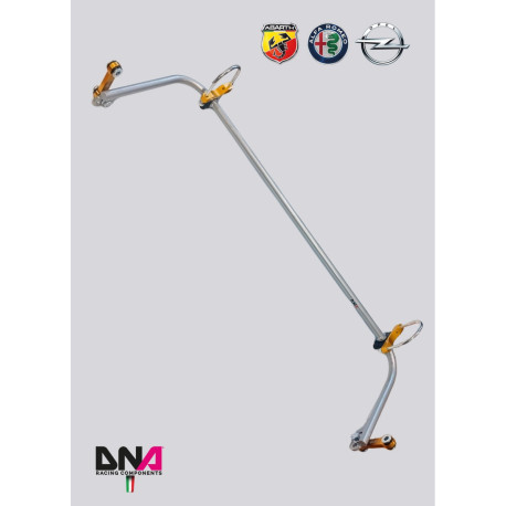 Whiteline barre stabilizzatrici e accessori DNA RACING rear adjustable torsion bar kit for FIAT GRANDE PUNTO/ABARTH INCL. (2005-2012) | race-shop.it