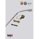 Whiteline barre stabilizzatrici e accessori DNA RACING rear adjustable torsion bar kit for FIAT GRANDE PUNTO/ABARTH INCL. (2005-2012) | race-shop.it