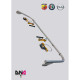 Whiteline barre stabilizzatrici e accessori DNA RACING rear adjustable torsion bar kit for FIAT GRANDE PUNTO/ABARTH INCL. (2005-2012) | race-shop.it