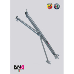 DNA RACING rear strut bar with tie rods kit for FIAT GRANDE PUNTO/ABARTH INCL. (2005-2012)