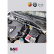 Strutbars (montanti) DNA RACING front strut bar kit for ALFA ROMEO MITO (2008-) | race-shop.it