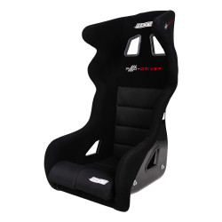 RACES PRO-DRIVER sedile sportivo con FIA, nero (3D MESH)