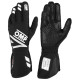 Guanti Guanti da gara omologati FIA OMP ONE EVO FX (cuciture esterne), nero | race-shop.it