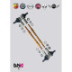 Accessori DNA RACING Pro Street anteriore kit tiranti barra stabilizzatrice per FIAT 500 EU - ABARTH INCL. | race-shop.it
