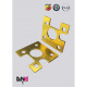 Fiat DNA RACING rear negative camber plates kit for FIAT GRANDE PUNTO - ABARTH INCL. (2005 - 2012) | race-shop.it